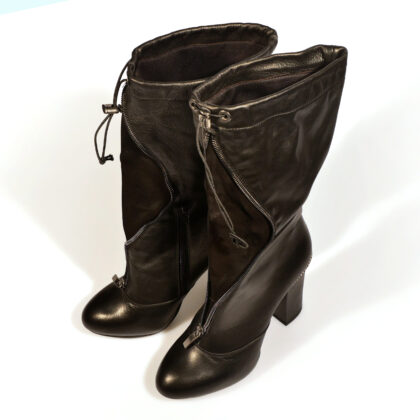 11A NAPPA NERO CAPRA CAMOSCIO NERO