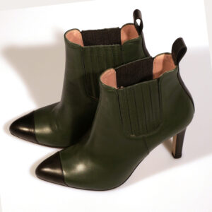 ANTONIO BARBATO 9826 GLOVE BOSCO VITELLO NERO VERDE