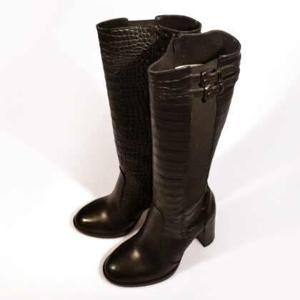 GIANNI CRASTO 8523 NATURE NERO CROC MATT VTL NERO