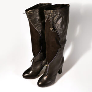 ISLO 11A NAPPA NERO CAPRA CAMOSCIO NERO