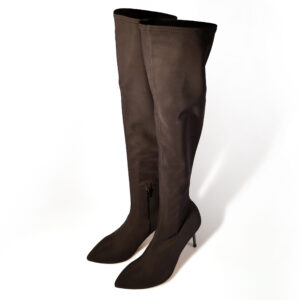 L'ESTROSA 17 LICRA NERA CUOIO