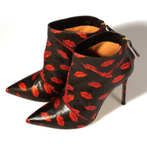 PURA LÓPEZ Bouche Glitter Red