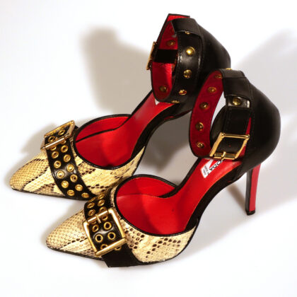 SPAZIOMODA EMPIRE CINZIA PIT ROCCIA+VITELLO NERO